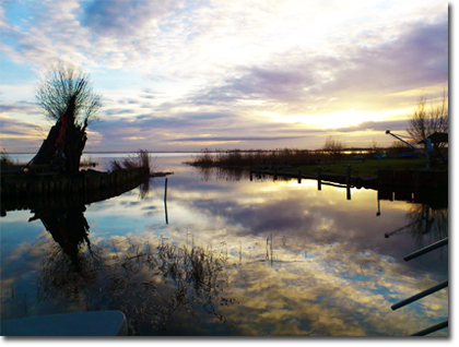 Achterwasser-Hafen